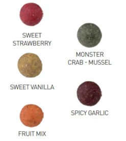 Carp Zoom Fire Shot Boilies Sweet Vanilla