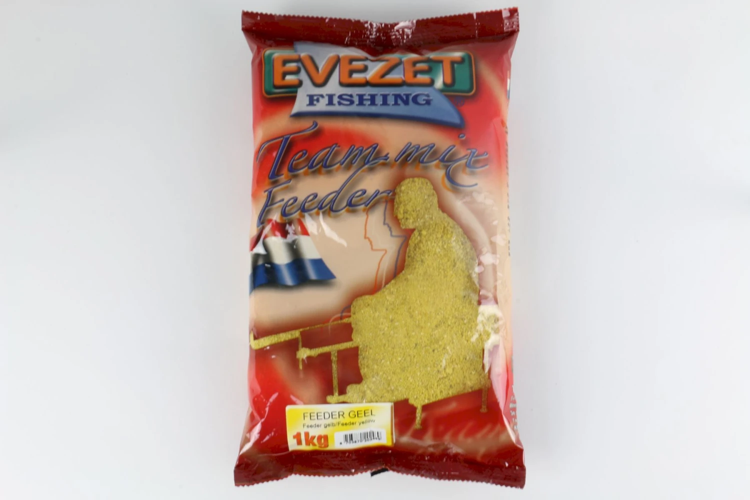Evezet Team Mix 1kg Feeder (Geel) 1 Evezet Team Mix 1kg Feeder (Geel)