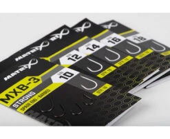 Matrix MXB-3 Barbed Spade End Black Nickel (10st) Maat 18 -Visbenodigdheden Winkel 35f8e41d8870ceec