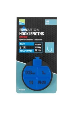 Preston Revalution Hooklengths N-20 Size 12 / 0.13mm / 21.kg 7 Preston Revalution Hooklengths N-20 Size 12 / 0.13mm / 21.kg -Visbenodigdheden Winkel 36c42a47181ece03