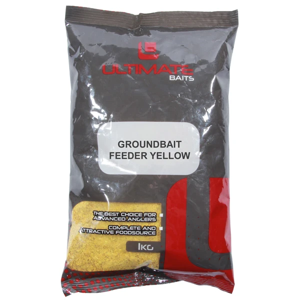 Ultimate Baits Groundbait Feeder Yellow 1kg 2 Ultimate Baits Groundbait Feeder Yellow 1kg - Afbeelding 2