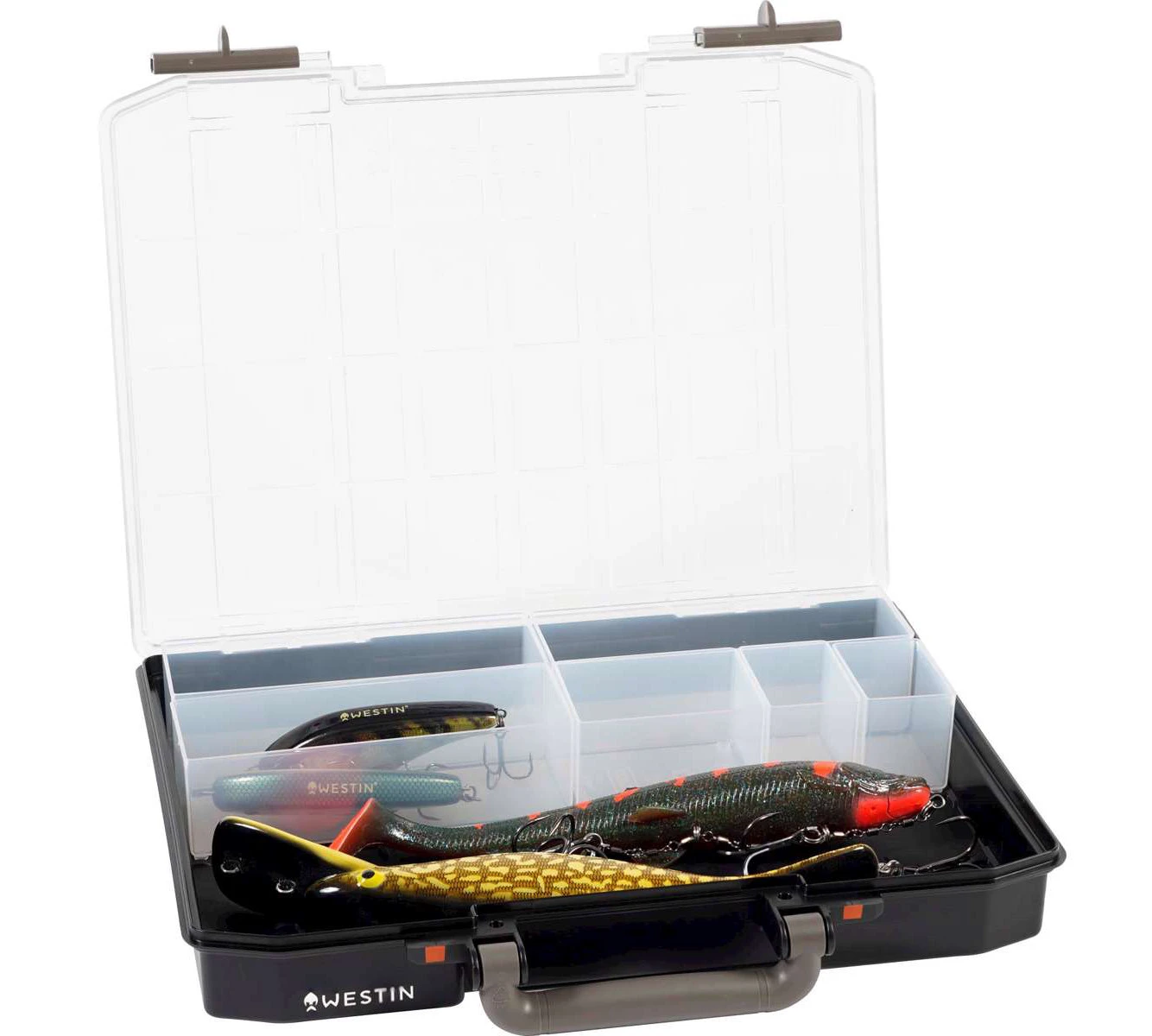 Westin W6 Lure Vault Tacklebox 5,7x33,7x27,8cm (10 Inserts) 1 Westin W6 Lure Vault Tacklebox 5,7x33,7x27,8cm (10 Inserts)