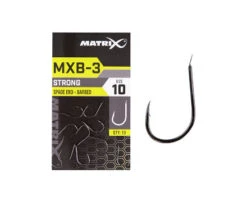 Matrix MXB-3 Barbed Spade End Black Nickel (10st) Maat 18 -Visbenodigdheden Winkel 65b3aef8e8f9be99