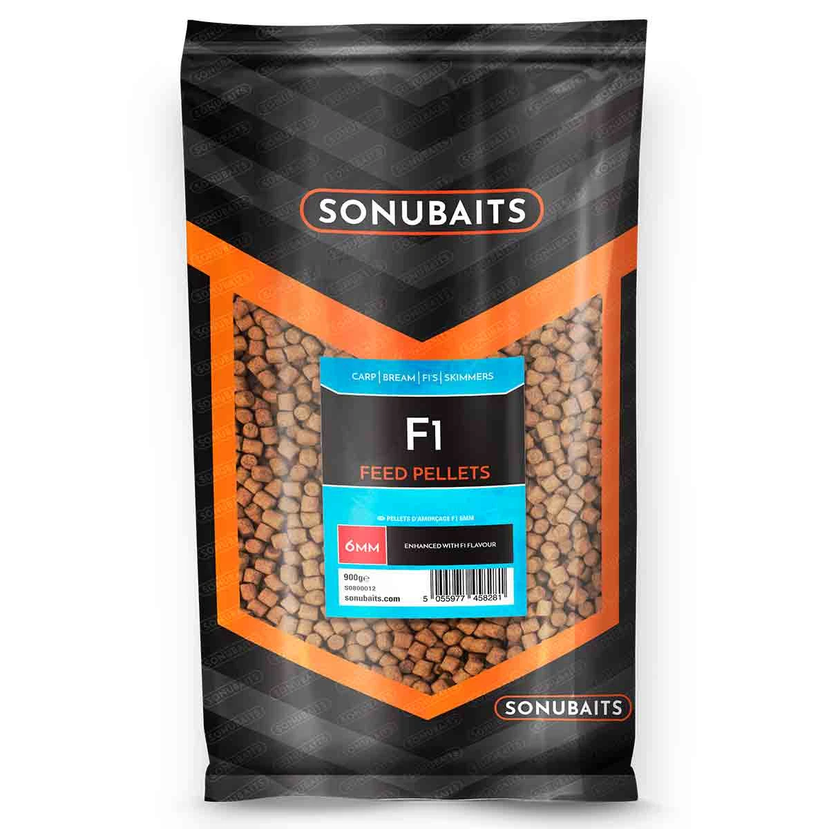 SonuBaits Feed Pellets F1 2mm (900g)