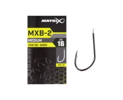 Matrix MXB-2 Barbed Spade End Black Nickel (10st) Maat 16 -Visbenodigdheden Winkel a8c62586f05a9d12