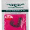 Daiwa Steez Worm Hook SS WKY Roofvis Haak #2/0 6 Stuks
