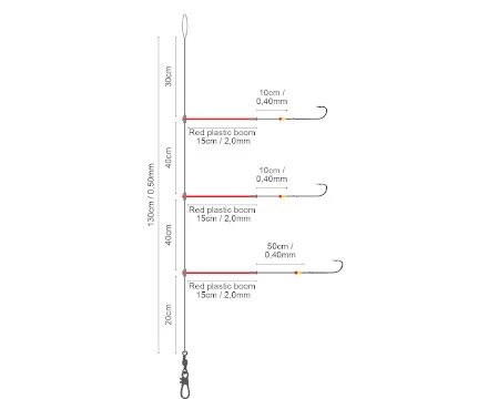 Spro Salt Rig 26 Plastic Boom Easy #6 1 Spro Salt Rig 26 Plastic Boom Easy #6