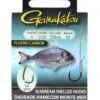 Gamakatsu Booklet Seabream LS-3310 Crab #4 - 0.26mm (10 Stuks)