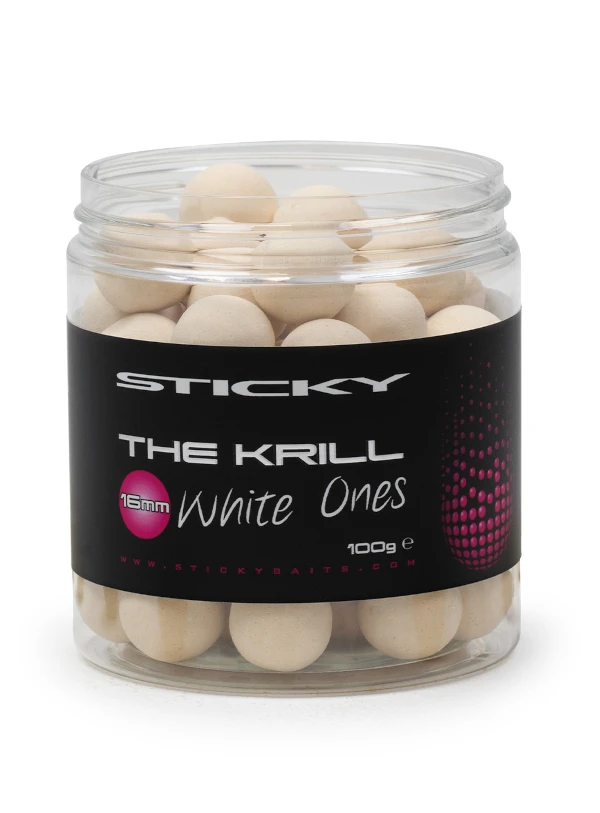 Sticky Baits The Krill White Ones 16mm 100 Gram 1 Sticky Baits The Krill White Ones 16mm 100 Gram