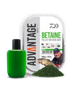 Daiwa Method Green Betain Pellet Box ( 500 Gram + 75ml Booster ) -Visbenodigdheden Winkel cf95ffb109d1f71b