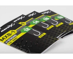 Matrix MXB-1 Barbed Eyed Black Nickel (10st) Maat 12 -Visbenodigdheden Winkel d8af73ea89444423