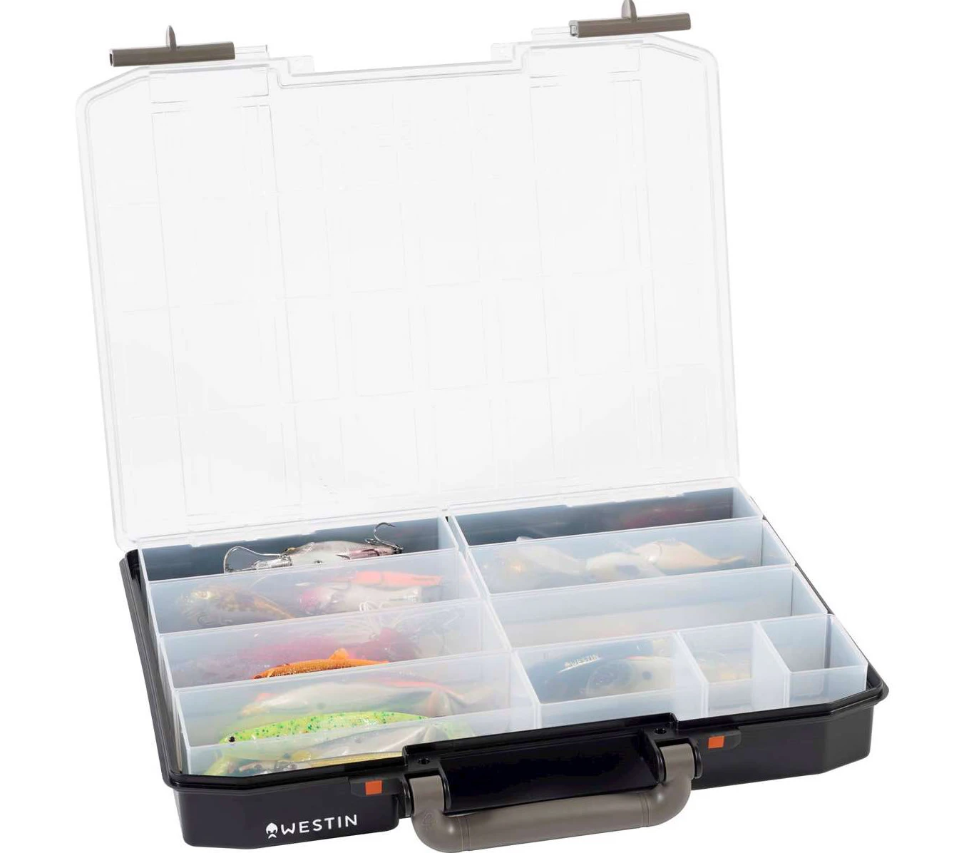Westin W6 Lure Vault Tacklebox 5,7x33,7x27,8cm (10 Inserts) 2 Westin W6 Lure Vault Tacklebox 5,7x33,7x27,8cm (10 Inserts) - Afbeelding 2