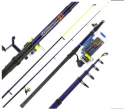 Angling Pursuits Telescopic Beachcaster Combo 3,60m (50-150g) -Visbenodigdheden Winkel f489b5e96dfb268f
